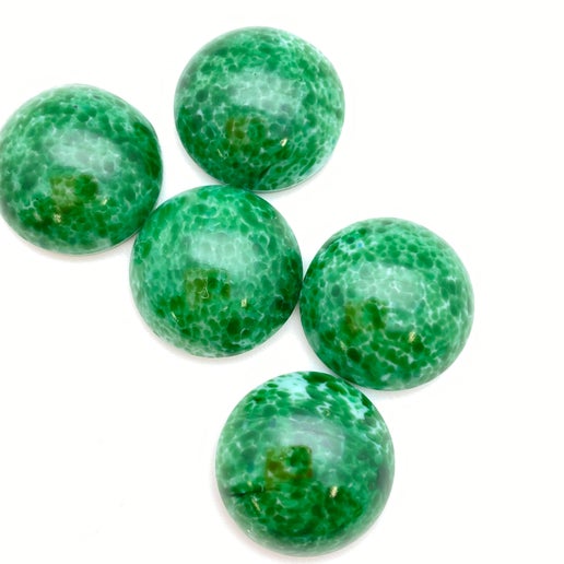 Cab Vintage Glass 18mm Jade - CAB-0206-D