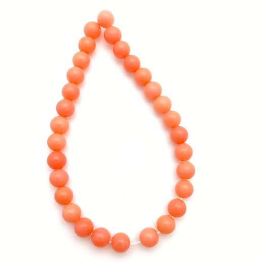 Round 6mm Pink Coral