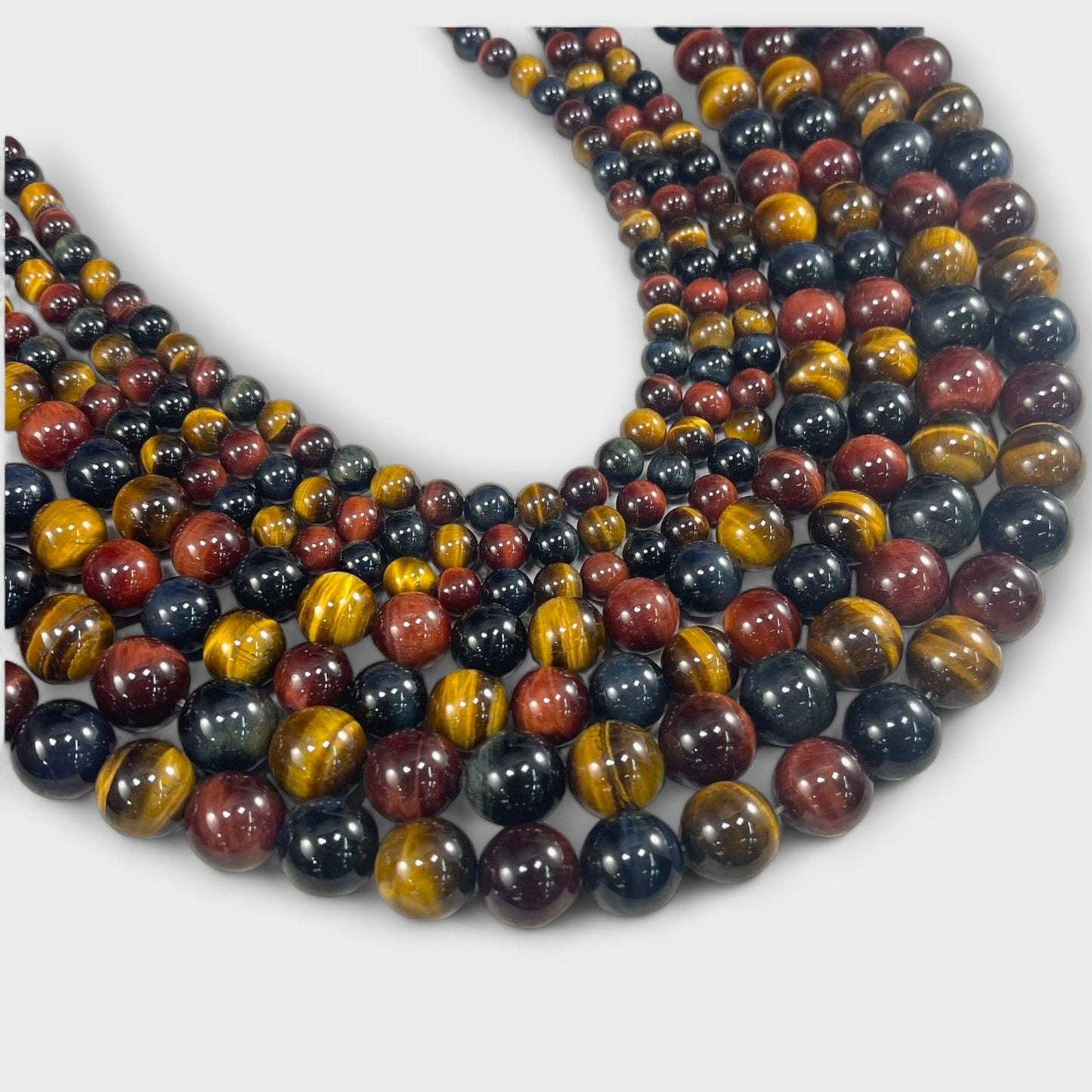 3-Color Tiger Eye, AA Round