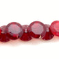 Button Faceted 14mm Ruby - BUTTON-0337-A