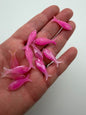 Fish Charm 28mm Golden Fuchsia