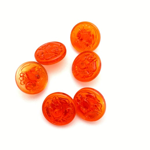 Button 12mm Fruit Hyacinth - BUTTON-0403-A