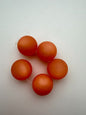 Round 20mm Satin Peach