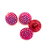 Button 14mm Ruby AB - BUTTON-0095-A