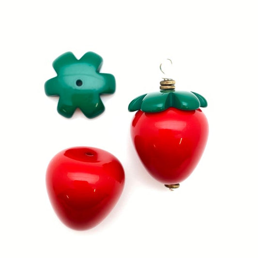 Strawberry set 30mm