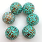 Inlay Round 20mm Patina