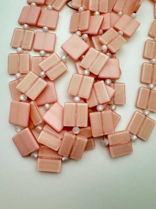 Square Tile 20mm Soft Pink