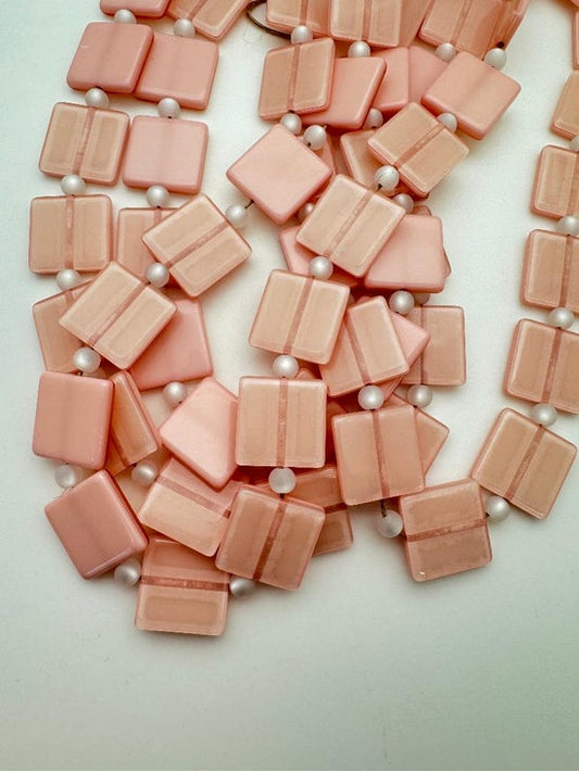 Square Tile 20mm Soft Pink