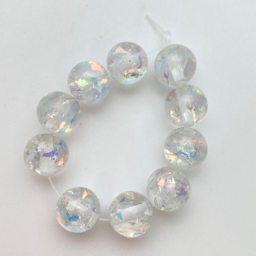 Glitter Round 12mm Crystal Confetti