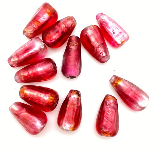 Drop 3 sided 20mm Cranberry - YAYIN