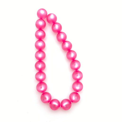 Moon glow Round 8mm Pink Rose