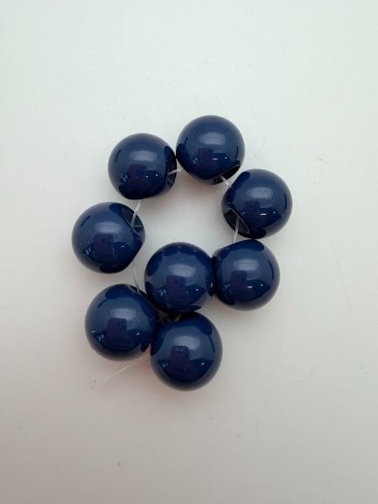 Bauble 14mm Hot Royal Blue