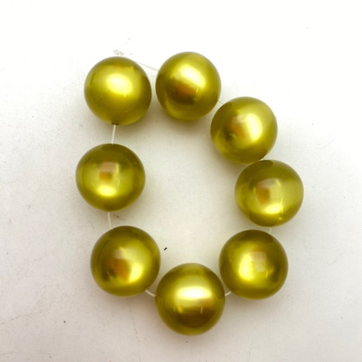 Moon glow round 16mm Olio