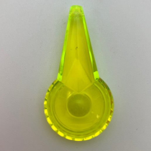 Dial Pendant 45mm Yellow Neon