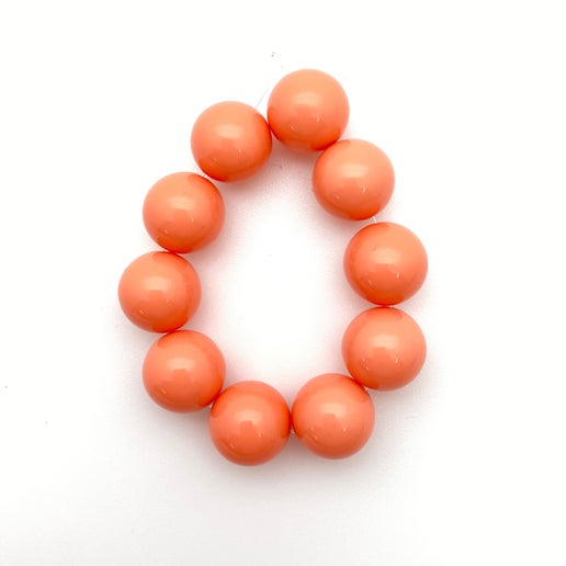 Round 12mm Vintage Coral