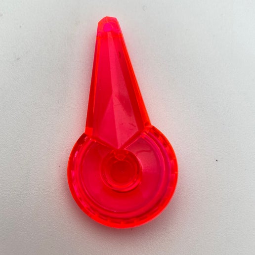 Dial Pendant 45mm Pink Neon