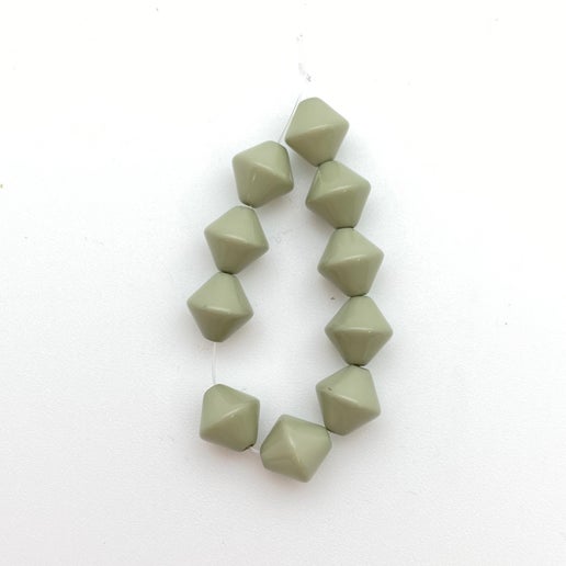 Bi-cone 10mm Sage - IT-FY-0039-D