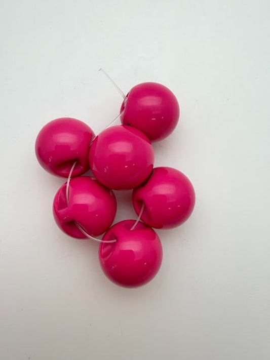 Bauble 18mm Hot Pink