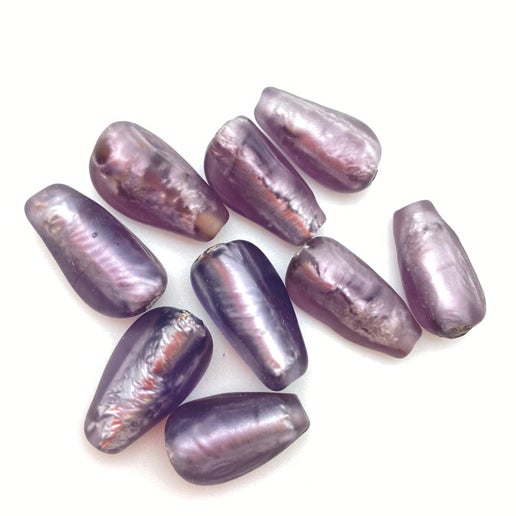Drop 3 sided 20mm Amethyst - YAYIN