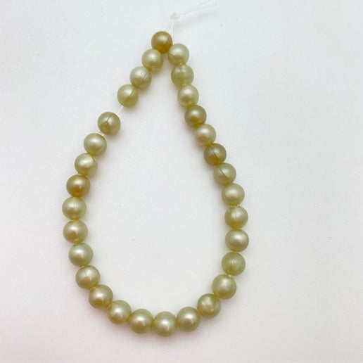 Round 6mm Olive Pearl