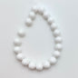 Round 8mm White