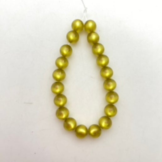 Moon glow round 8mm Olio