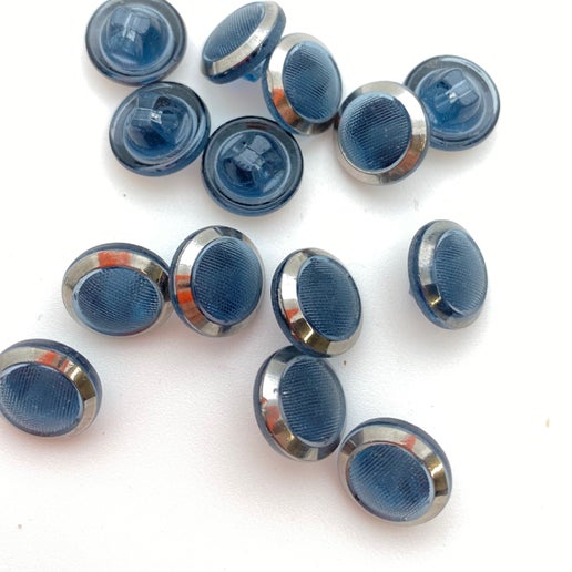 Button 10mm Montana/silver - BUTTON-0022-D