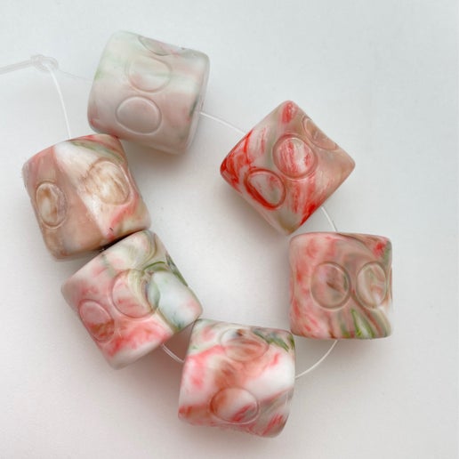 Barrel 18mm Multi Mauve - FY-0254-B