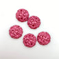 Cab Resin 18mm Magenta/white
