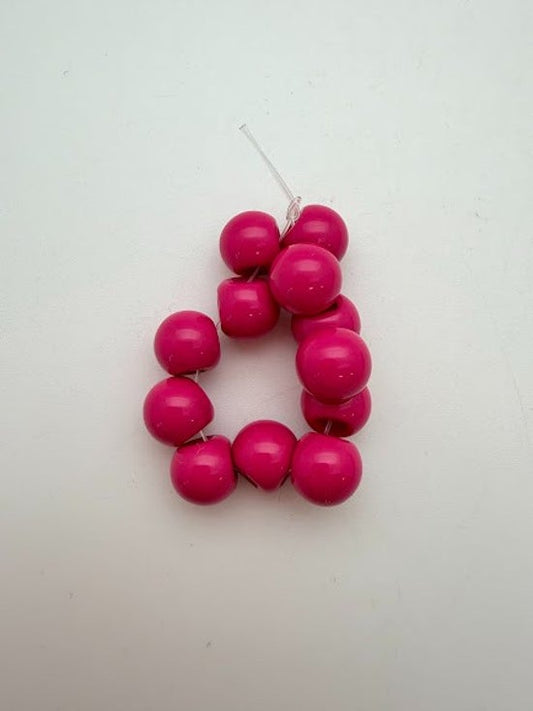 Bauble 10mm Hot Pink