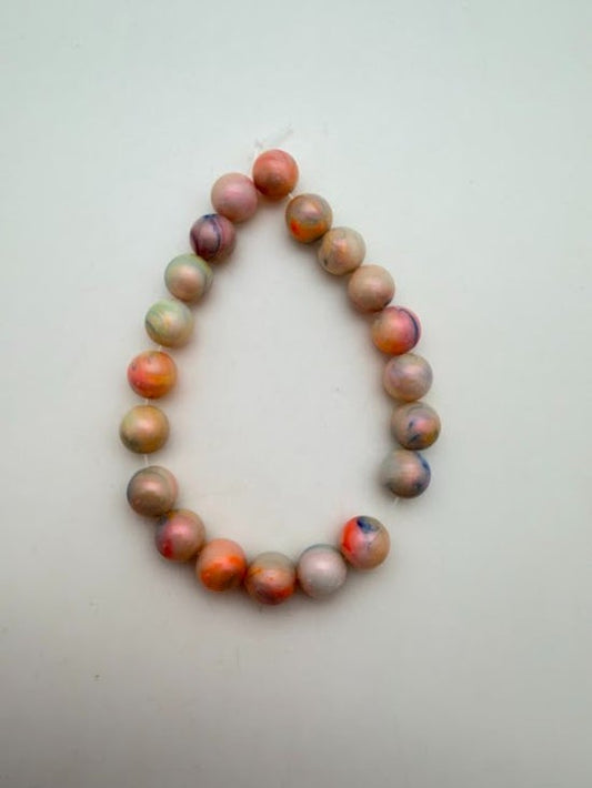 Round 10mm Pink Sunset