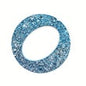 Laser cut piece 44mm Blue