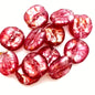 Baroque Flat 14mm Cranberry - YAYIN