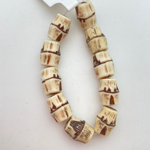 Bamboo 12x8mm Natural