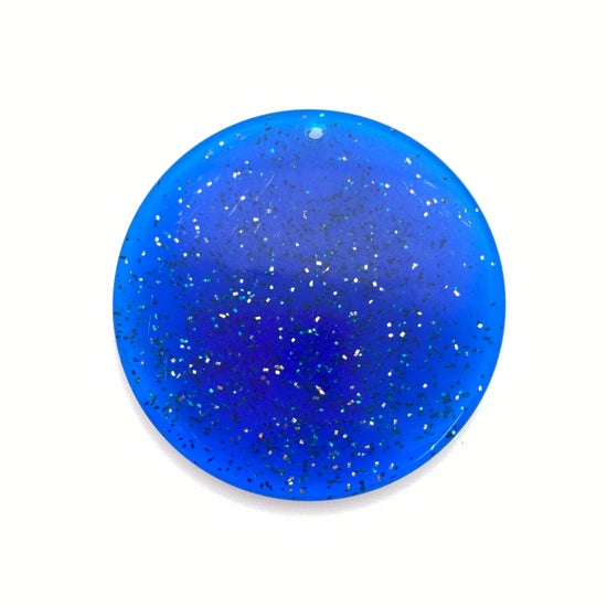 Disk Drop 45mm Cobalt Glitter