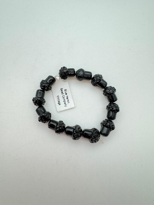 Vintage Glass Mushroom 12mm Jet