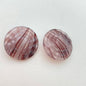 Button 25mm Amethyst Marble - BUTTON-0084-B