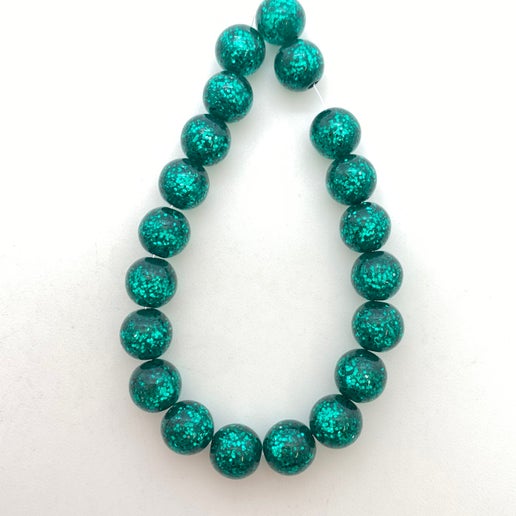 Glitter Round 8mm Alloro - IT-GR-0334-D