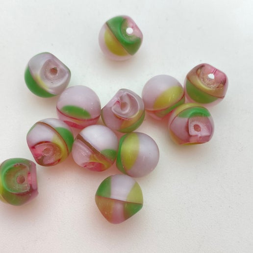 Button 10mm Multi matte - BUTTON-0302-D