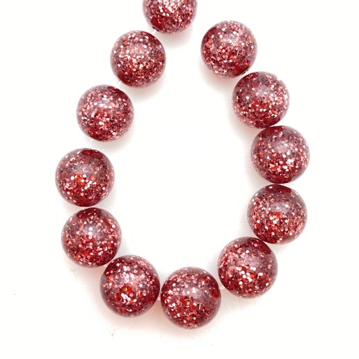 Glitter Round 10mm Polpo