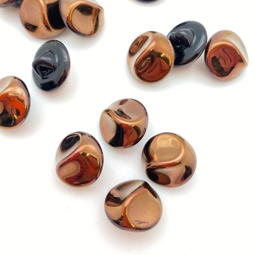 Button 12mm Copper - BUTTON-0362-E