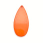 Laser cut tear drop 45mm - Paprika