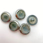 Button 20mm Sage/silver - BUTTON-0091-D