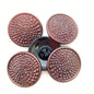 Button 28mm copper iris - BUTTON-0419-B