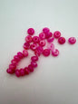 Rondelle 10mm Golden Fuchsia