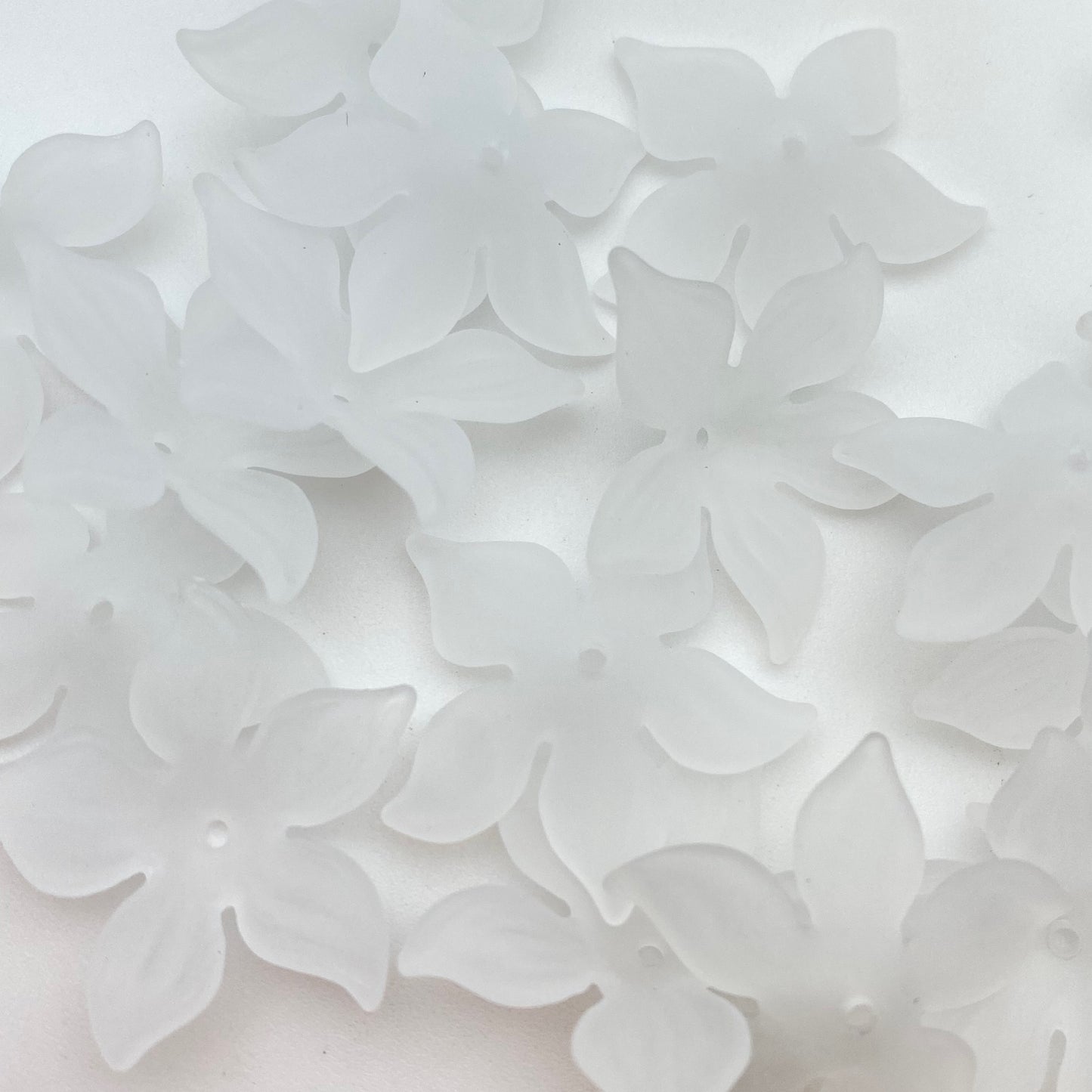 Flower Cap 28mm Crystal Matte