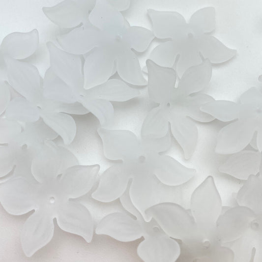 Flower Cap 28mm Crystal Matte