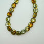 Baroque Flat 10mm Green Aventurine - YAYIN