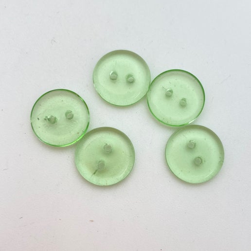 Button 14mm Jadeite - BUTTON-0036-D