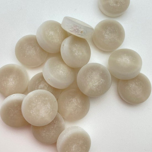 Disk moon glow mat 14mm White - IT-FY-0119-C